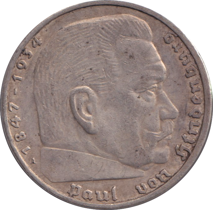 1930 5 REICHSMARK GERMANY