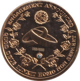 2010 MEDALLION PRICE WILLIAM AND CATHERINE MIDDLETON ENGAGEMENT