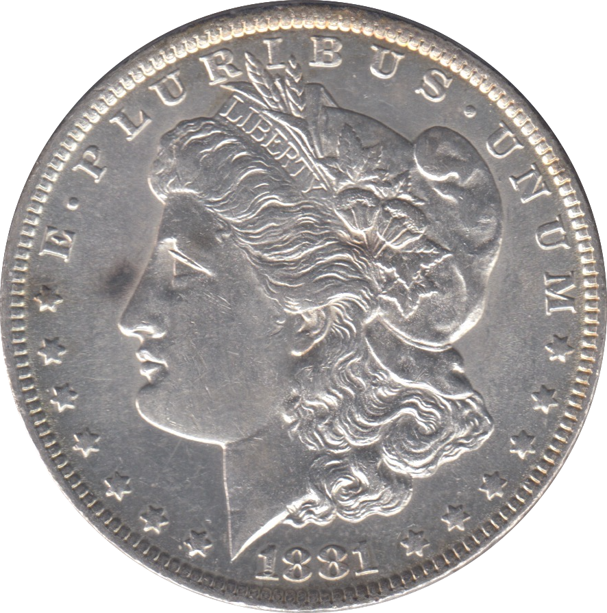 1881 USA MORGAN DOLLAR
