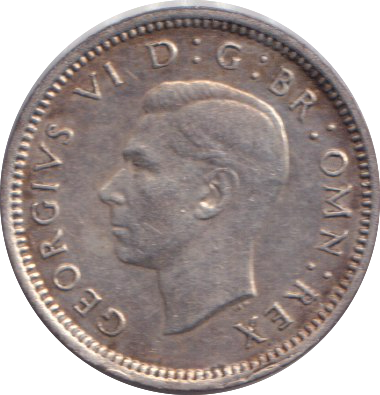 1944 THREEPENCE ( EF )