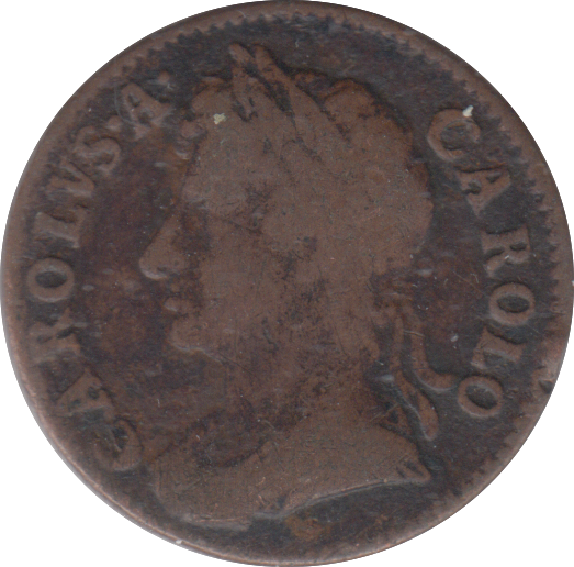 1672 FARTHING ( FINE )