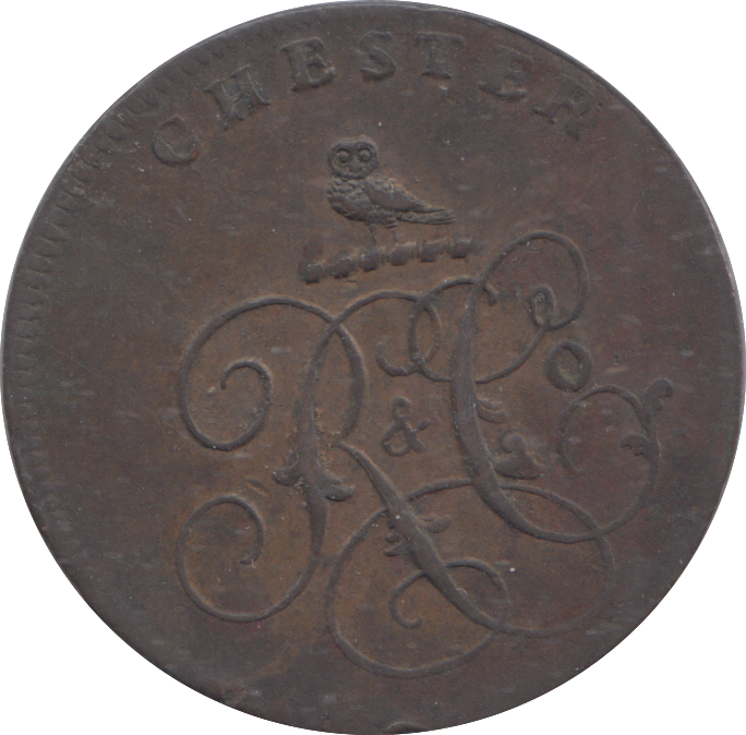 1794 CHESTER HALFPENNY TOKEN