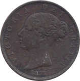 1855 HALFPENNY ( GVF )