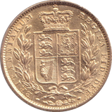 1863 GOLD SOVEREIGN ( GVF )