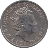 2019 FIVE POUNDS TOWER OF LONDON ( BU )