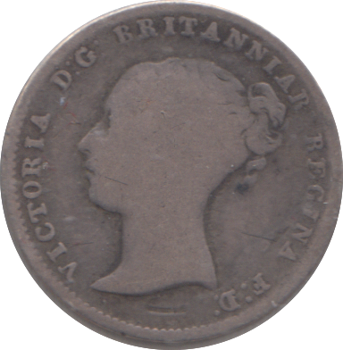1849 FOURPENCE ( FINE )