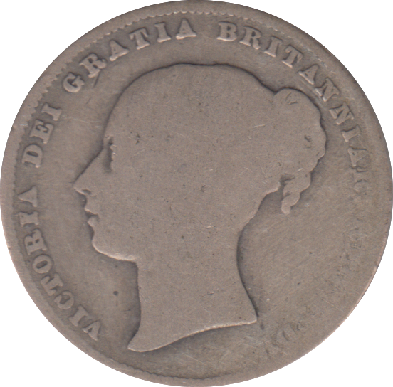 1865 SHILLING ( AUNC )