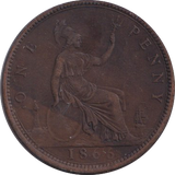 1866 PENNY ( FINE )
