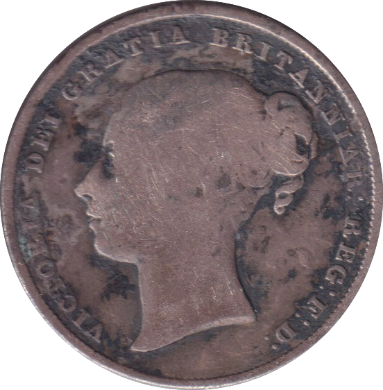 1842 SHILLING ( FINE )