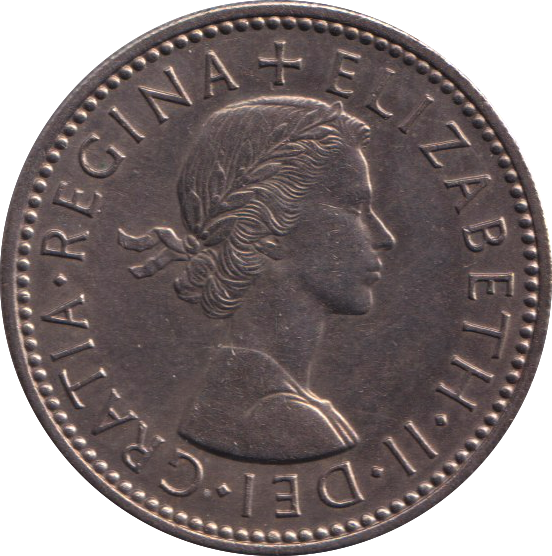 1956 ENGLISH SHILLING ( UNC )