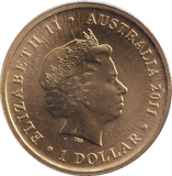 2011 AUSTRALIAN BILBY ONE DOLLAR AUSTRALIA