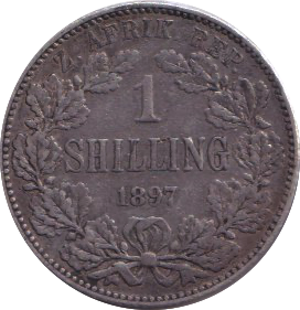 1897 SHILLING SOUTH AFRICA