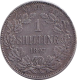 1897 SHILLING SOUTH AFRICA