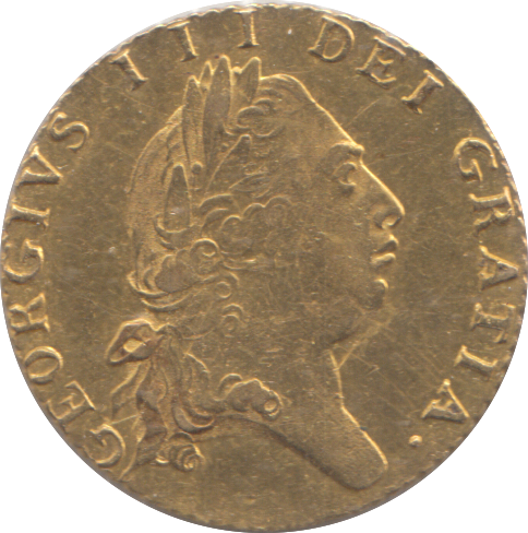 1797 GOLD HALF GUINEA ( EF )
