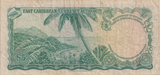 1965 FIVE DOLLARS EASTERN CARIBBEAN BANKNOTE REF-1790