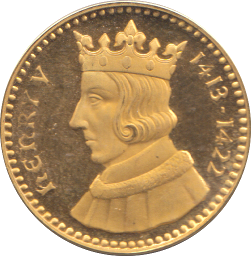 2012 SILVER PROOF OUR ROYAL SOVEREIGNS HENRY V