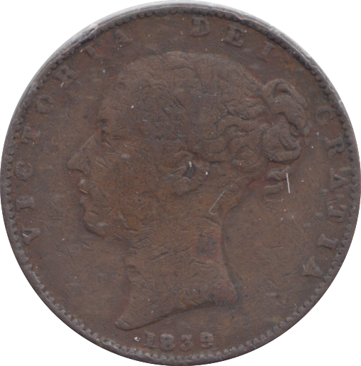 1839 FARTHING ( GF )