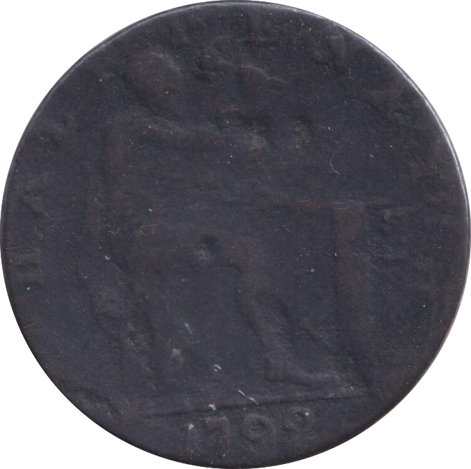 1792 SHROPSHIRE JOHN WILKINSON IRONWORKS HALFPENNY TOKEN