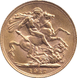 1917 GOLD SOVEREIGN ( UNC ) OTTAWA MINT