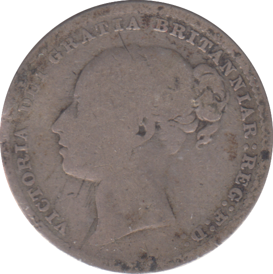 1880 SHILLING ( FINE )