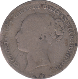 1880 SHILLING ( FINE )