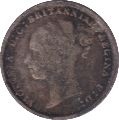 1883 THREEPENCE ( NF )