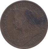 1899 HALFPENNY ( GF )