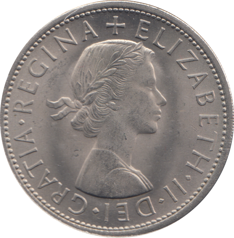 1961 HALFCROWN ( UNC )