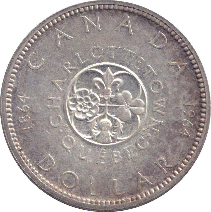 1964 SILVER DOLLAR CANADA