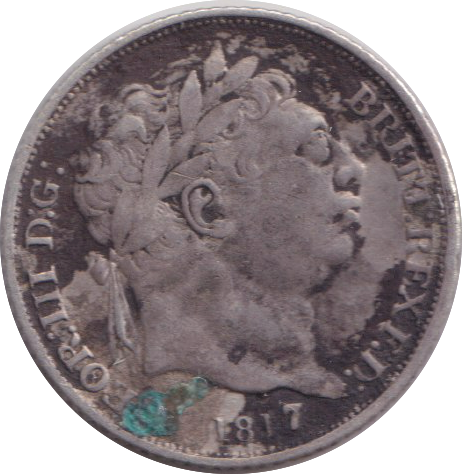 1817 SIXPENCE ( FINE )