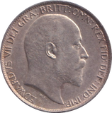 1909 SIXPENCE ( EF )