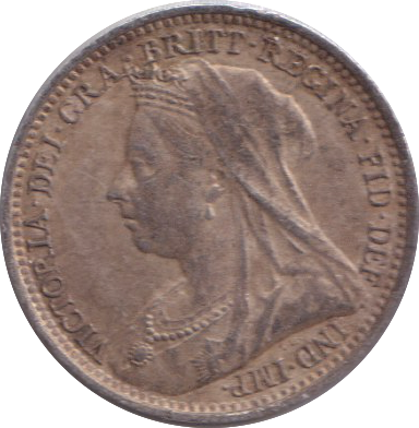 1893 THREEPENCE ( GF )