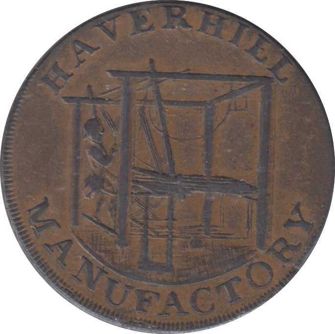 1794 HAVERHIL HALFPENNY TOKEN
