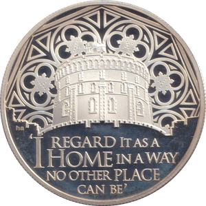 2013 SILVER PROOF £5 FALKLAND ISLANDS