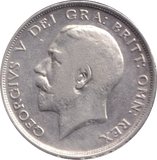 1911 HALFCROWN ( FINE )