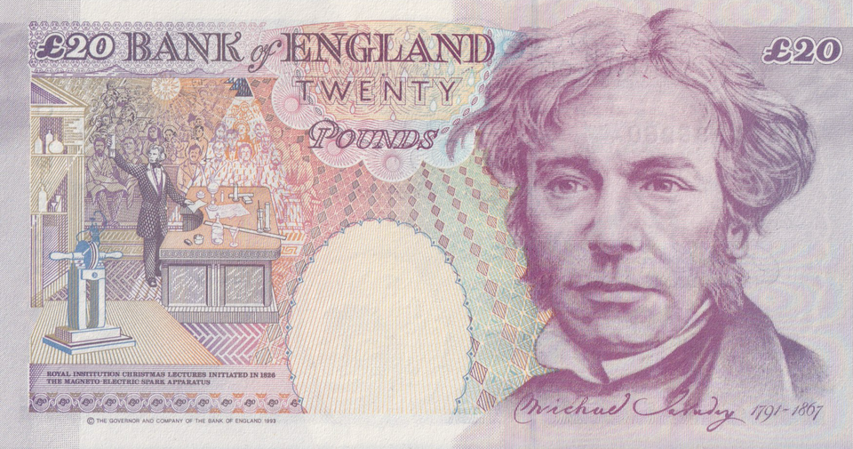 TWENTY POUNDS BANKNOTE LOWTHER REF £20-26 ( UNC )