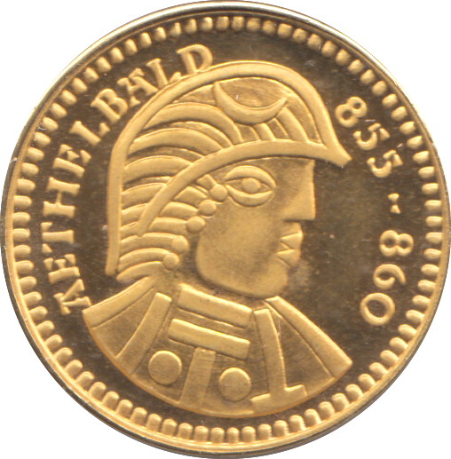 2012 SILVER PROOF OUR ROYAL SOVEREIGNS AETHELBALD