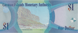 2014 ONE DOLLAR CAYMAN ISLANDS BANKNOTE REF-1784