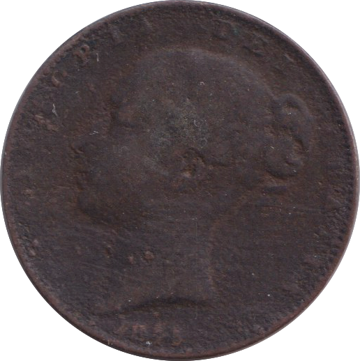 1845 FARTHING ( NF )