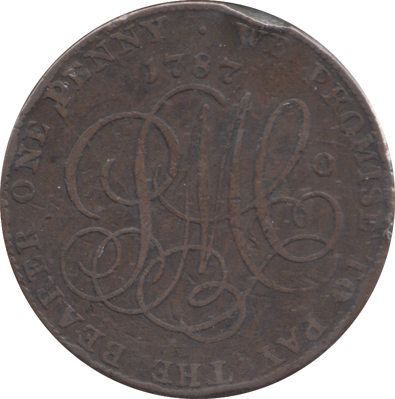 1787 ANGLSEY DRUID PENNY TOKEN