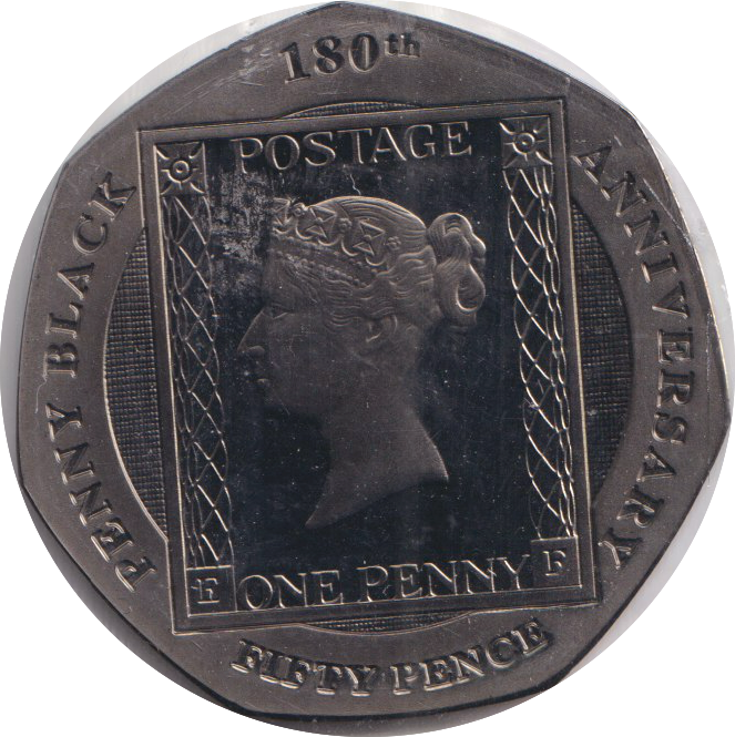 2020 FIFTY PENCE GIBRALTAR