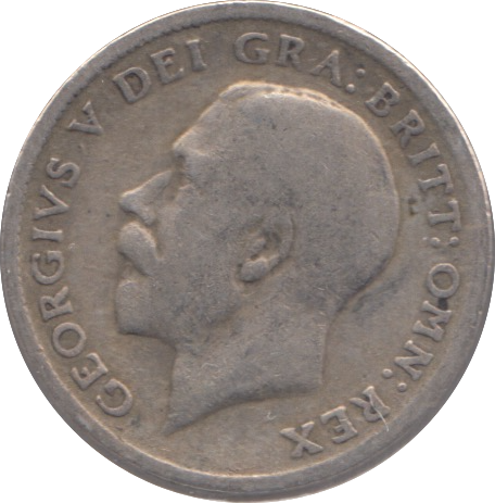1916 SIX PENCE ( FINE )