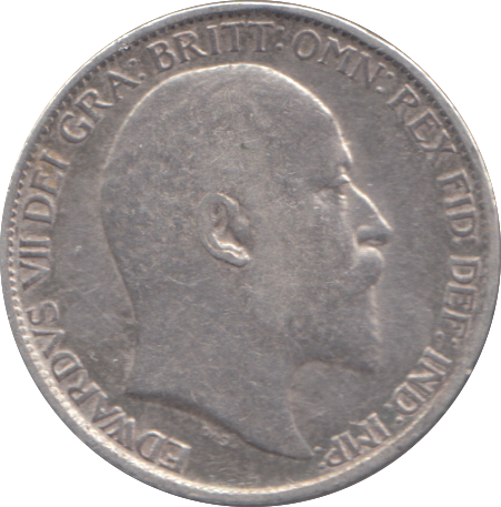 1905 SIXPENCE ( GVF )
