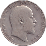 1908 HALFCROWN ( FINE )