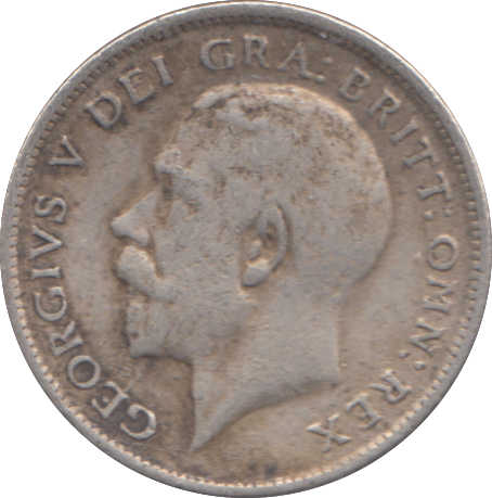 1918 SIXPENCE ( FINE )