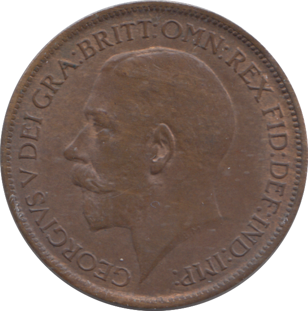 1921 HALFPENNY ( UNC )