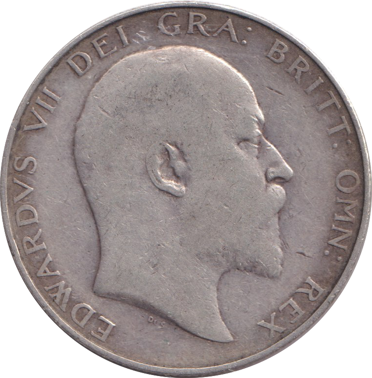 1906 HALFCROWN ( FINE )