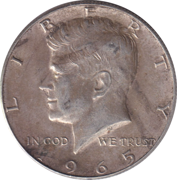 1965 HALF DOLLAR USA