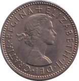 1960 SCOTTISH SHILLING ( UNC )