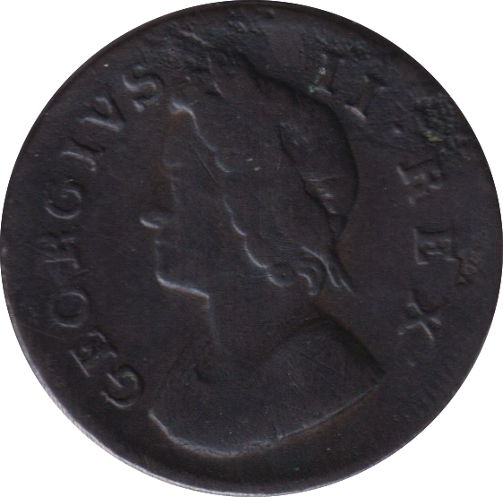 1739 FARTHING ( VF )